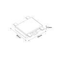 Łącznik natynkowy I Magnetic Slim czarny LP-656-MAG SLIM łącznik I SM BK Light Prestige