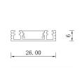 Szynowa natynkowa 2m Magnetic Slim biała LP-656-MAG SLIM 2m SM wh Light Prestige