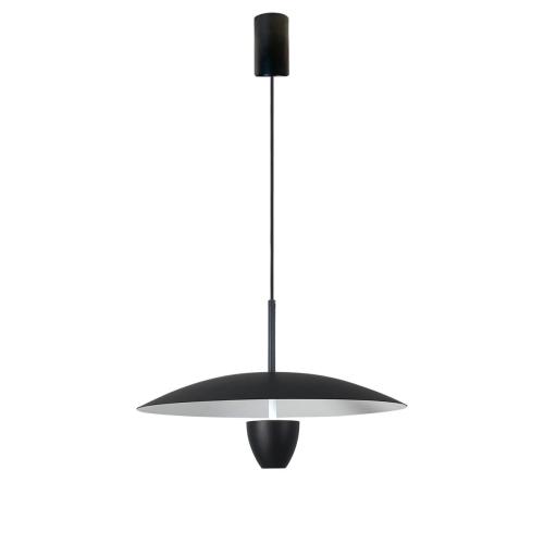 Lampa wisząca UFO czarna z podwójnym źródłem światła LED CCT LP-0408/1P S BK Light Prestige