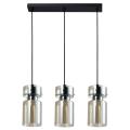 Elegancka lampa NIVIO potrójna z szklanymi kloszami do jadalni 3xE27 LP-2811/3L AM Light Prestige