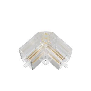 Łącznik L 90 elektryczny do oświetlenia modułowego Geometric System New LP-0209 łącznik L90 empty Light Prestige