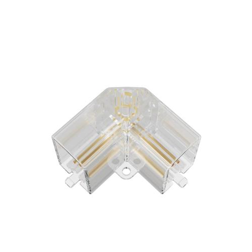 Łącznik L 90 elektryczny do oświetlenia modułowego Geometric System New LP-0209 łącznik L90 empty Light Prestige