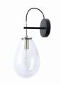 Kinkiet dekoracyjny FONDI z szklanym kloszem do salonu LP-1214/1W Light Prestige