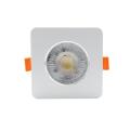 Oczko podtynkowe PLUS ruchome, kwadratowe LED CCT do korytarza LP-1506/1RS WH Square Light Prestige