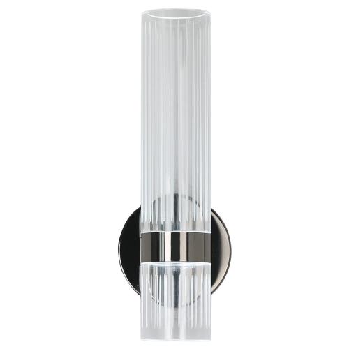 Stylowy kinkiet z akrylowym kloszem AMBIENTE, grafitowe elementy, LED 18W LP-1510/1W GR Light Prestige