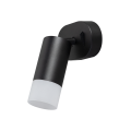Stylowy czarny kinkiet SONAYA regulowany reflektor z akrylowym kloszem LP-2803/1W BK Light Prestige