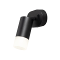 Stylowy czarny kinkiet SONAYA regulowany reflektor z akrylowym kloszem LP-2803/1W BK Light Prestige
