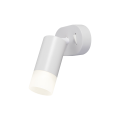 Kinkiet SONAYA biały nowoczesny z włącznikiem, do sypialni gwint GU10 LP-2803/1W WH Light Prestige