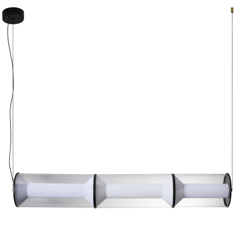 Lampa wisząca Aeris 3 linia transparent LED CCT LP-2137/3L TR Light Prestige