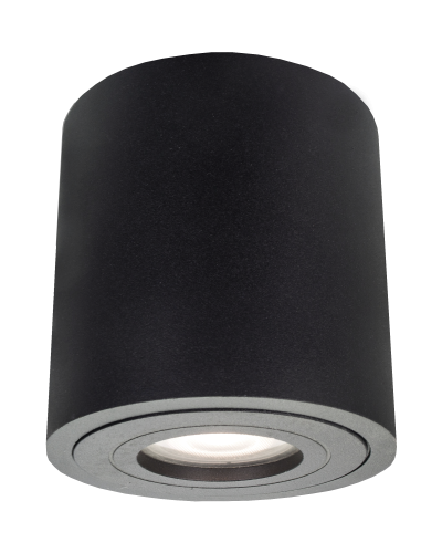 Spot natynkowy czarny FARO łazienkowy na GU10 LP-6510/1SM XL BK Light Prestige