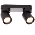 Listwa sufitowa z reflektorkami Pointa 2 spot czarny 2xGU10 LP-6398/2WS BK Light Prestige