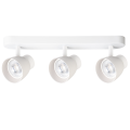 Listwa sufitowa z reflektorkami Dravo 3 spot biały 3xGU10 LP-9523/3WS WH Light Prestige