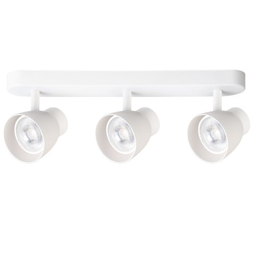 Listwa sufitowa z reflektorkami Dravo 3 spot biały 3xGU10 LP-9523/3WS WH Light Prestige