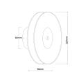 Kinkiety Casy dymny LED CCT LP-3176/1W SM Light Prestige