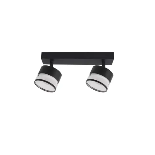 Spot Kendal 2 transparetny / czarny GX53 LP-6331/2WS TR/BK Light Prestige