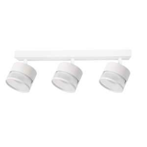 Spot Kendal 3 transparetny / biały GX53 LP-6331/3WS TR/WH Light Prestige