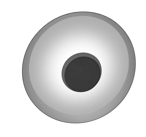 Plafon COCO 60 cm biały LED LP-0508/1C-60 WH Light Prestige