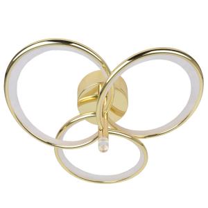 Azina 3 Plafon złota LED LP-4852/3C GD Light Prestige