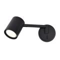 Kinkiet z wysięgnikiem Snow NEW czarny 1xGU10 LP-731N/1WL BK Light Prestige