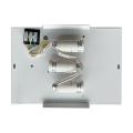 Plafon z abażurem białym do salonu Alto Ø40cm LP-81008/3C WH Light Prestige