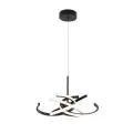 Lampa wisząca Spider 48 cm czarna LED CCT LP-1225/1P 48 BK Light Prestige