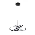 Lampa wisząca Spider 48 cm czarna LED CCT LP-1225/1P 48 BK Light Prestige