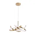 Lampa wisząca Spider 48 cm złota LED CCT LP-1225/1P 48 GD Light Prestige