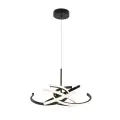 Lampa wisząca Spider 58 cm czarna LED CCT LP-1225/1P 58 BK Light Prestige