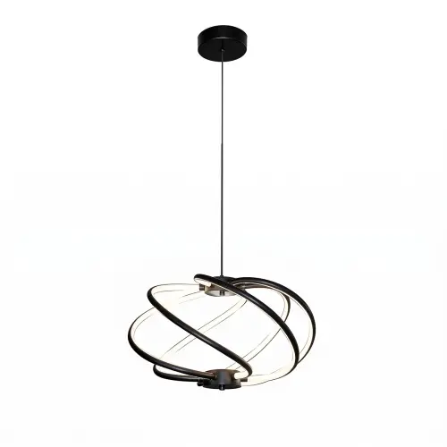 Lampa wisząca Kandor czarna LED CCT LP-1425/1P BK Light Prestige