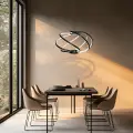Lampa wisząca Kandor czarna LED CCT LP-1425/1P BK Light Prestige