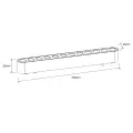 Reflektor Magnetic Slim Zing 12W LED CCT czarny LP-636-MAG SLIM 12W CCT BK Light Prestige