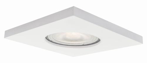 Białe oczko nieruchome LAGOS z IP65 do łazienki, GU10 kwadratowe LP-440/1RS WH square Light Prestige